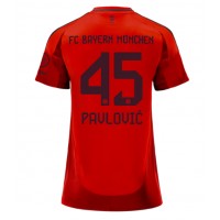 Bayern Munich Aleksandar Pavlovic #45 Hemmatröja Kvinnor 2024-25 Korta ärmar